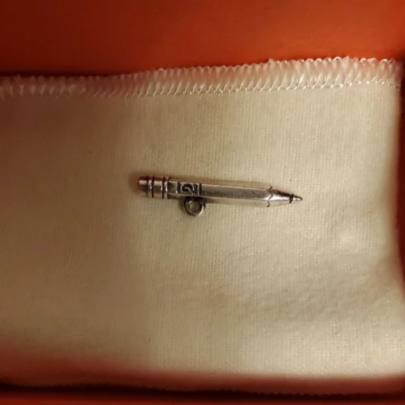 Retired James Avery Number 2 Pencil Charm - Picture 7 of 10